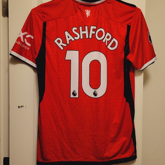 ManU Rashford soccer jersey - Picture 1 of 3